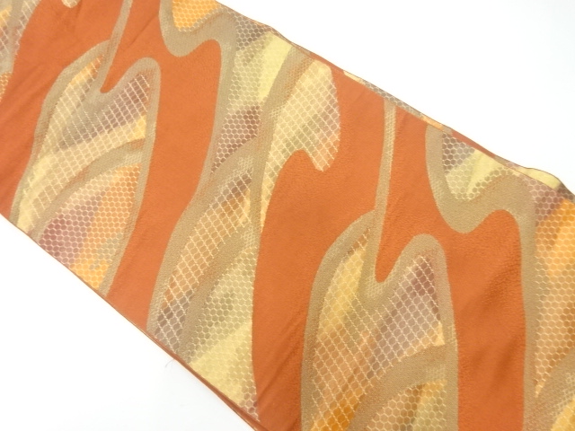 JAPANESE NAGOYA OBI / WOVEN ABSTRACT